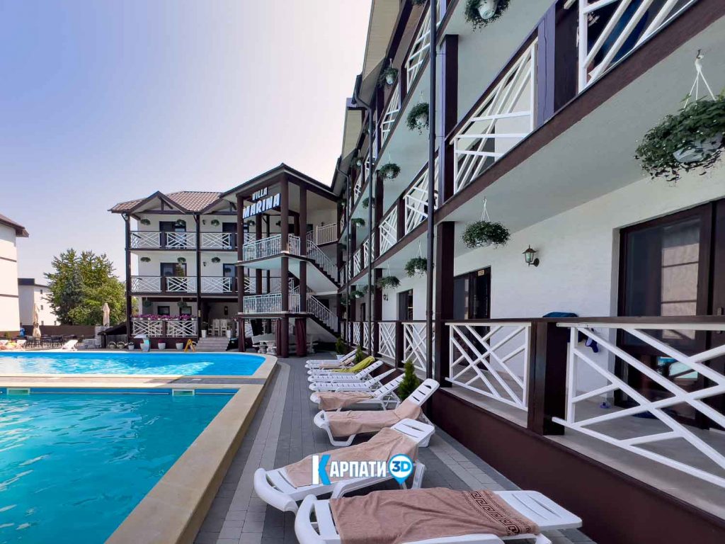 villa-marina солотвино солоні озера бази відпочинку
